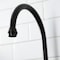 Kingston Brass Bridge Kitchen Faucet with Brass Sprayer, Oil Rubbed Bronze KS7795TXBS - alternate 3